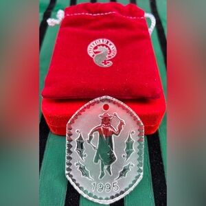 WATERFORD Crystal Holiday Ornament - Twelve Days of Christmas